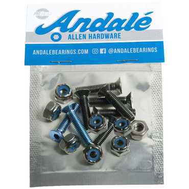 ANDALE Βίδες και Παξιμάδια Allen, Blue/Blk, 7/8''