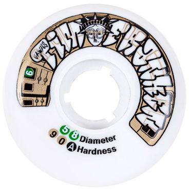 GAWDS Tim Franken II 58mm/90A Wheels - White
