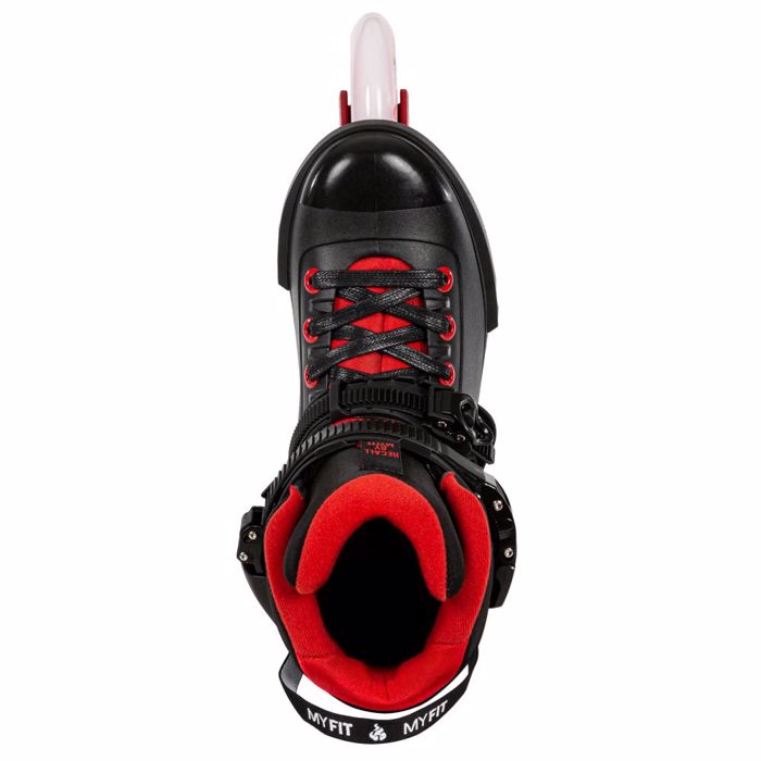 POWERSLIDE Next Black Red 110 Urban Patinia - Mavro/Kokkino