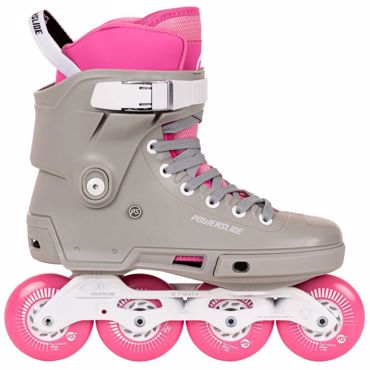 POWERSLIDE Next SL Pink 80 Urban Inline Skates - Grey/Pink