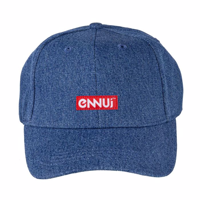 ENNUI Logo Cap Denim Kapelo - Ble