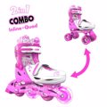 YVOLUTION Neon Combo 2 se 1 Afxomeioumena Patinia - Roz (30-33)