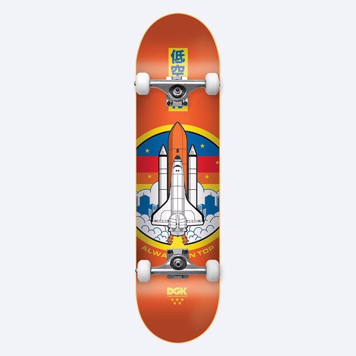 DGK Blast Off Complete Skateboard - Portokali