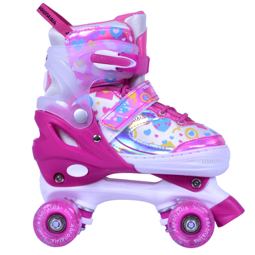 3K Adjustable Roller Skates - Fouchsia