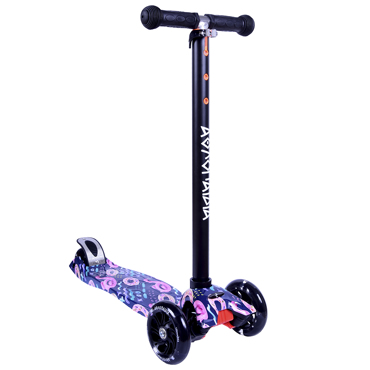 ATHLOPAIDIA Scooter with 3 Led Wheels, #1