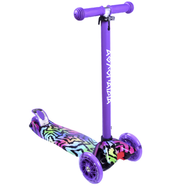 ATHLOPAIDIA Scooter with 3 Led Wheels, #19