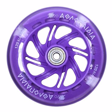 ATHLOPAIDIA Wheel with Bearing 120mm - Purple