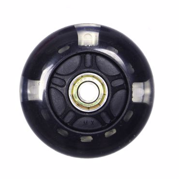 ATHLOPAIDIA Wheel 76mm with Bearing - Black