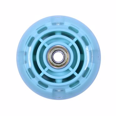 ΑΘΛΟΠΑΙΔΙΑ ροδάκι 80χιλ. φωτιζόμενο με ρουλεμάν, οπίσθιο, για πατίνι 61215 - Μέντα