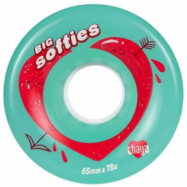 CHAYA Big Softie's Clear Teal Wheels - Green