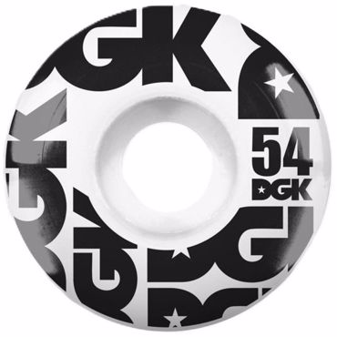 DGK Street Formula 54mm Wheels - Black