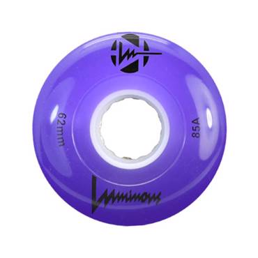 LUMINOUS Led Quads Wheels 62mm/85A - Purple