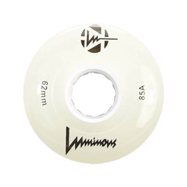 LUMINOUS Ροδάκια Led Quads 62χιλ./85A - Λευκό Glow