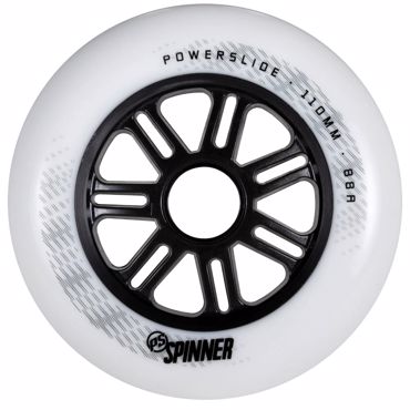 POWERSLIDE 110χιλ./88Α Spinner Ροδάκια - Λευκό