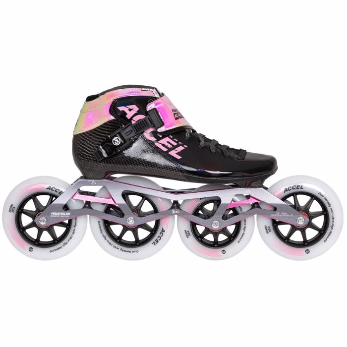 POWERSLIDE ACCEL Race Pink 110/100 Patinia - Mavro/Roz