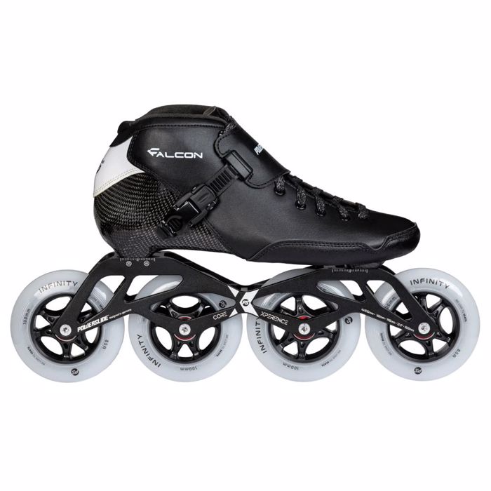 POWERSLIDE Falcon Black 4x100 Patinia - Mavro