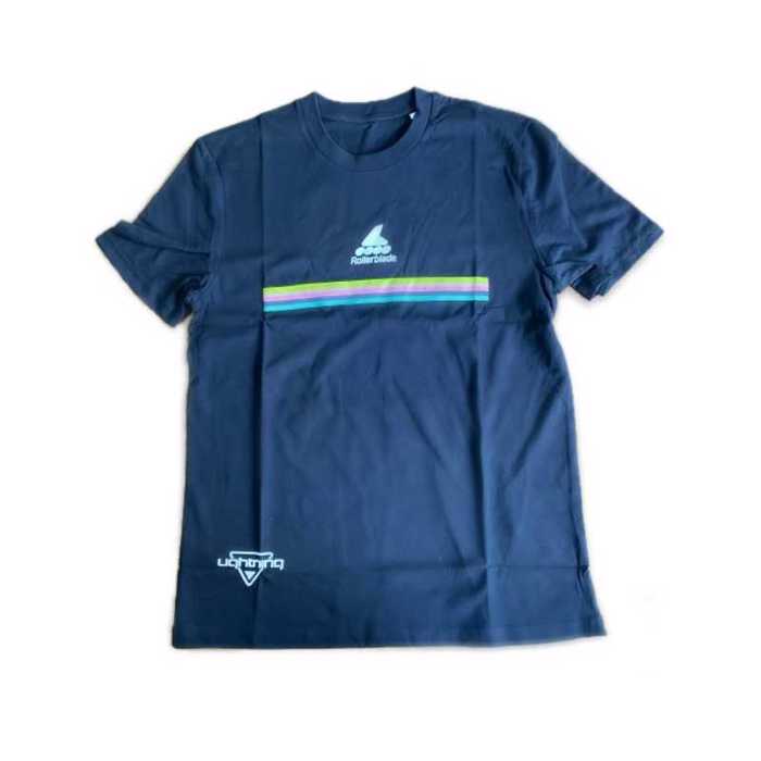 ROLLERBLADE Lightning Tee Blouzaki - Mavro