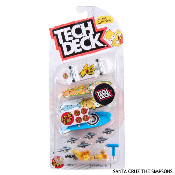 TECH DECK Fingerboard - Sanidaki daxtulou 4 temaxion