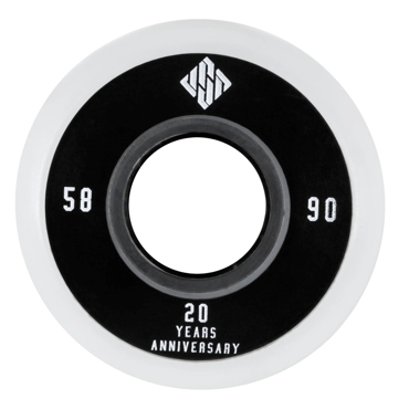 USD 58mm/90Α Wheels - Black/White (4pc.)