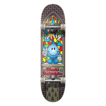 WORLD INDUSTRIES Wet Willy V2 Mini Soft Top Complete Skateboard 6.75'' - Multi
