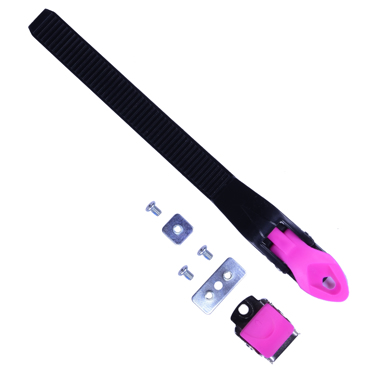 ΑΘΛΟΠΑΙΔΙΑ Λουράκι & Πόρπη για αυξομειούμενα πατίνια - Ροζ