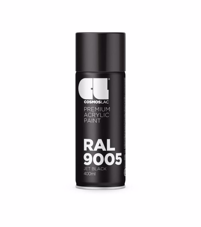 Cosmos Ral 9005 Gloss Black Spray 400ml