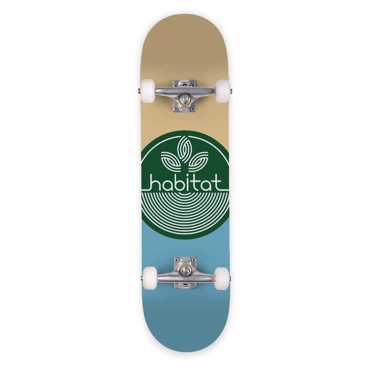 HABITAT Leaf Dot Complete Skateboard 7.75'' - Green HABITAT Leaf Dot Complete Skateboard 7.75'' - Green