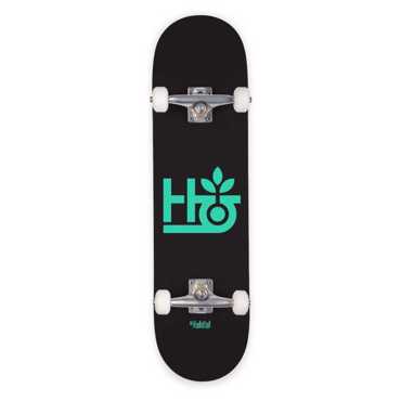 HABITAT Pod Complete Skateboard 8'' - Black/Teal HABITAT Pod Complete Skateboard 8'' - Black/Teal