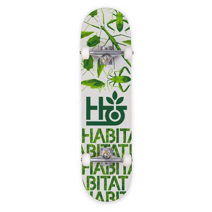 HABITAT Insecta Complete Skateboard 7.75'' - Prasino