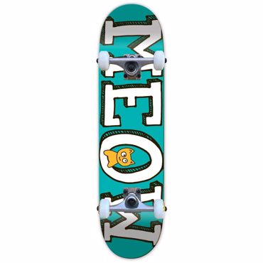 MEOW Logo Complete Skateboard 8'' - Teal MEOW Logo Complete Skateboard 8'' - Teal