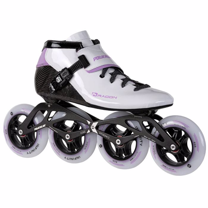 POWERSLIDE Dragon White 110 Patinia - Lefko