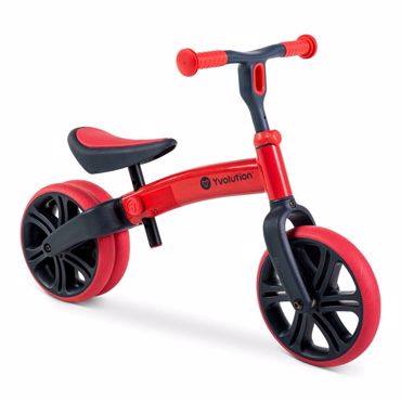 YVOLUTION Velo Junior Balance Bike - Red