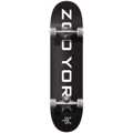 ZOO YORK OG 95 Logo Block Complete Skateboard 8'' - Mavro/Lefko