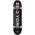 ZOO YORK OG 95 Logo Block Complete Skateboard 8' - Mavro/Lefko