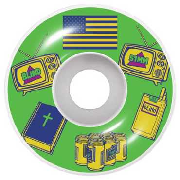 BLIND American Icons 51mm Wheels - Green