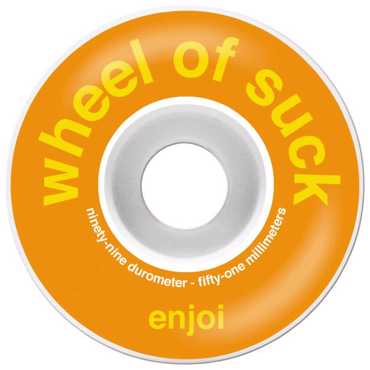 ENJOI Wheel Of Suck 51mm Wheels -  Orange ENJOI Wheel Of Suck 51mm Wheels -  Orange