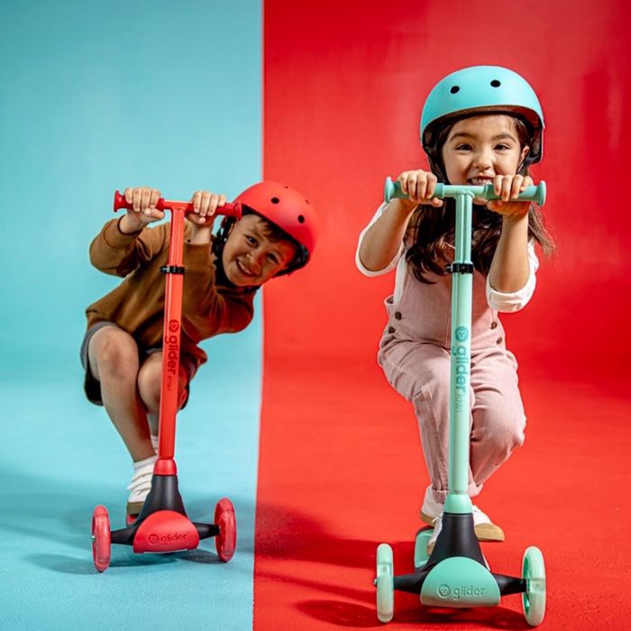 YVOLUTION YGlider KIWI 3rodo Patini - Kokkino