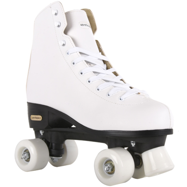 ATHLOPAIDIA Quad Roller Skates - White