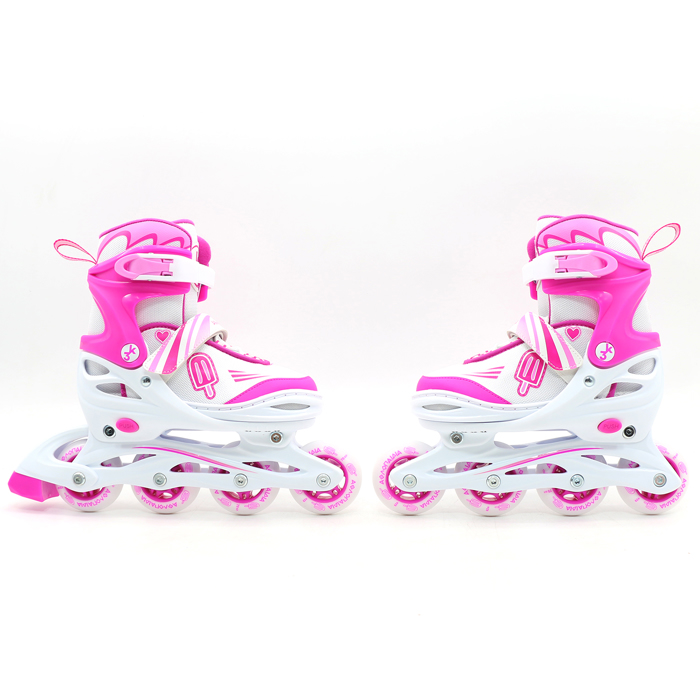 ATHLOPAIDIA Adjustable Kids Inline/Roller Skates/Ice Skates 3 in 1, for Girls AThLOPAIDIA Afxomeioumena Inline/Roller Skates/Pagpedila, 3 se 1, ga Koritsia