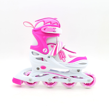 ATHLOPAIDIA Adjustable Kids Inline/Roller Skates/Ice Skates 3 in 1, for Girls ATHLOPAIDIA Adjustable Kids Inline/Roller Skates/Ice Skates 3 in 1, for Girls