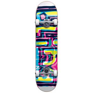 BLIND Logo Glitch FP Yth Complete Skateboard 7.25'' - Λευκό