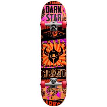 DARKSTAR Collapse FP W/Stocing Complete Skateboard 7.875'' - Orange