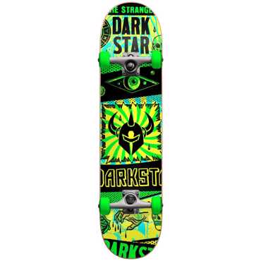 DARKSTAR Collapse Yth W/Stocking FP Complete Skateboard 7.375'' - Πράσινο