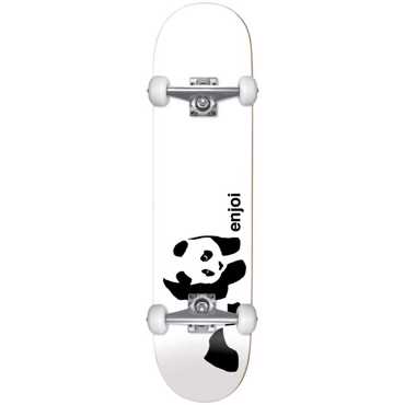 ENJOI Whitey Panda FP Complete Skateboard 7.75'' - White ENJOI Whitey Panda FP Complete Skateboard 7.75'' - White