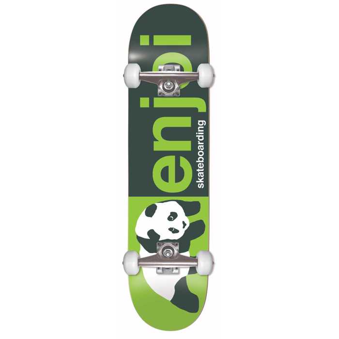 ENJOI Half & Half FP Complete Skateboard 8'' - Prasino