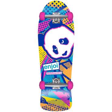 ENJOI 1985 Called Resin Premium Cruiser Complete Skateboard 30'' - Multi Blue ENJOI 1985 Called Resin Premium Cruiser Complete Skateboard 30'' - Multi Blue