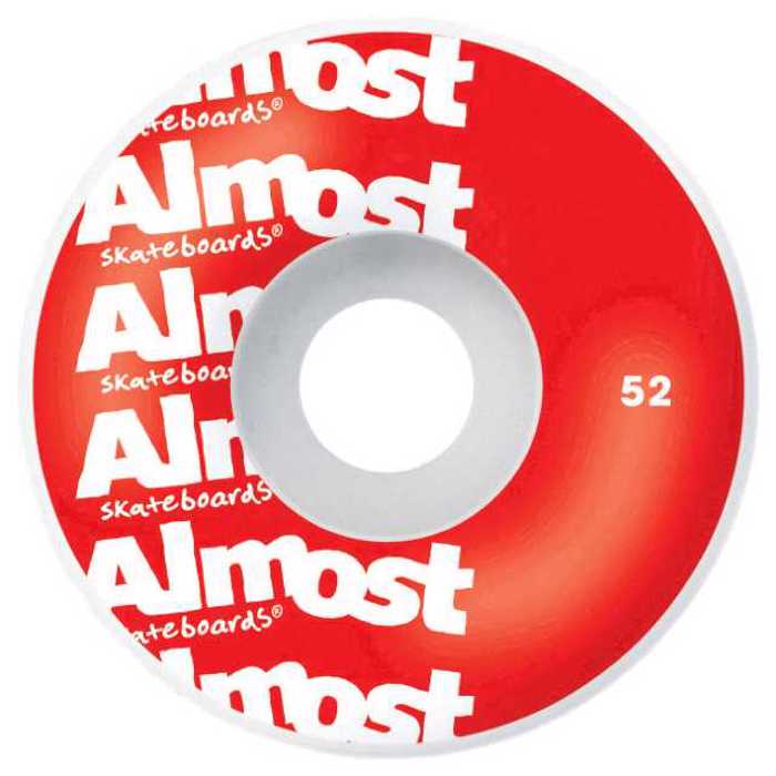 ALMOST Light Bright FP Complete Skateboard 7.75'' - Kokkino