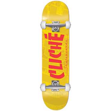 CLICHE Banco Complete Skateboard FP 7.5'' - Κίτρινο
