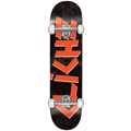 CLISHE Scotch FP Complete Skateboard 7.75'' - Mavro/Kokkino