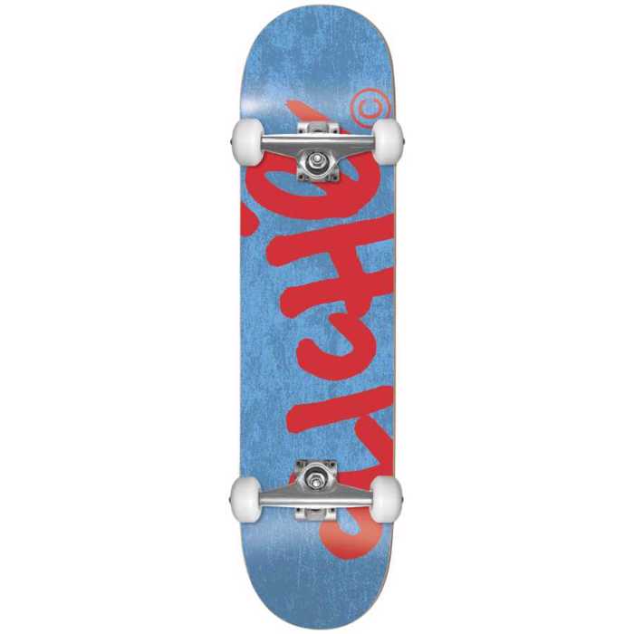 CLICHE Handwritten FP Complete Skateboard 7.375'' - Ble/Kokkino